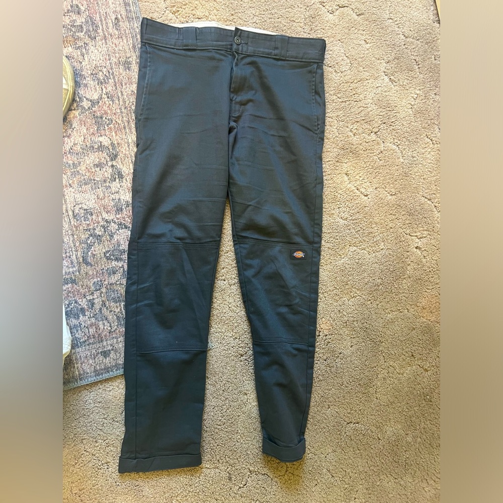 Men’s Dickies Pants. 32 by 32. Dark grey color.